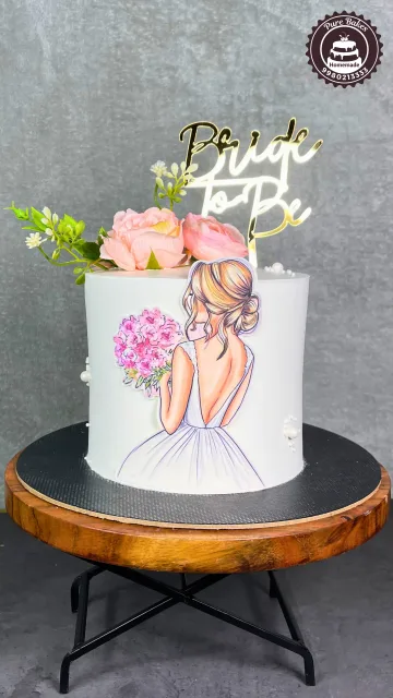 Bride To Be Theme Cake