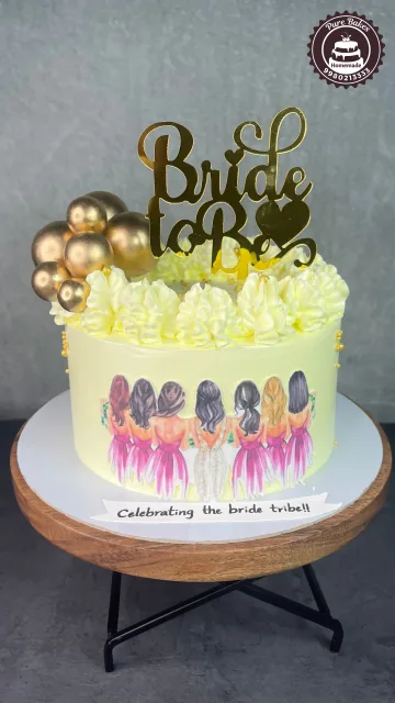 Bride Tribe Celebration Cake