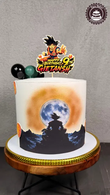 Dragon Ball Z Goku Birthday Cake for Kids Celebration
