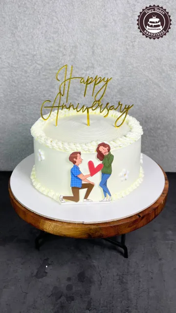 Proposal Style Celebration Cake
