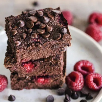 Chocolate brownies made by PureBakes Hyderabad