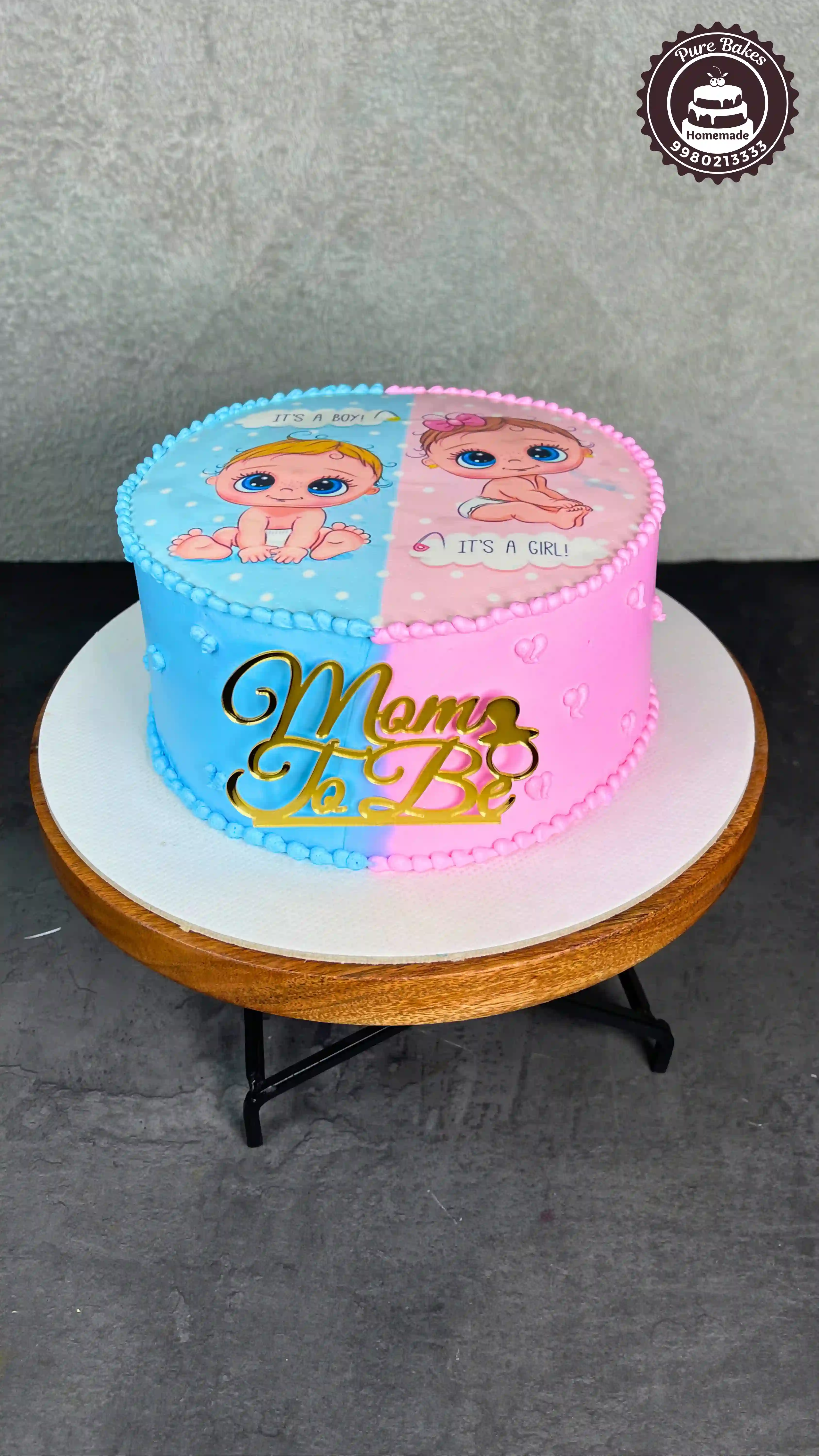 Srimantham & Baby Shower Cakes in Hyderabad
