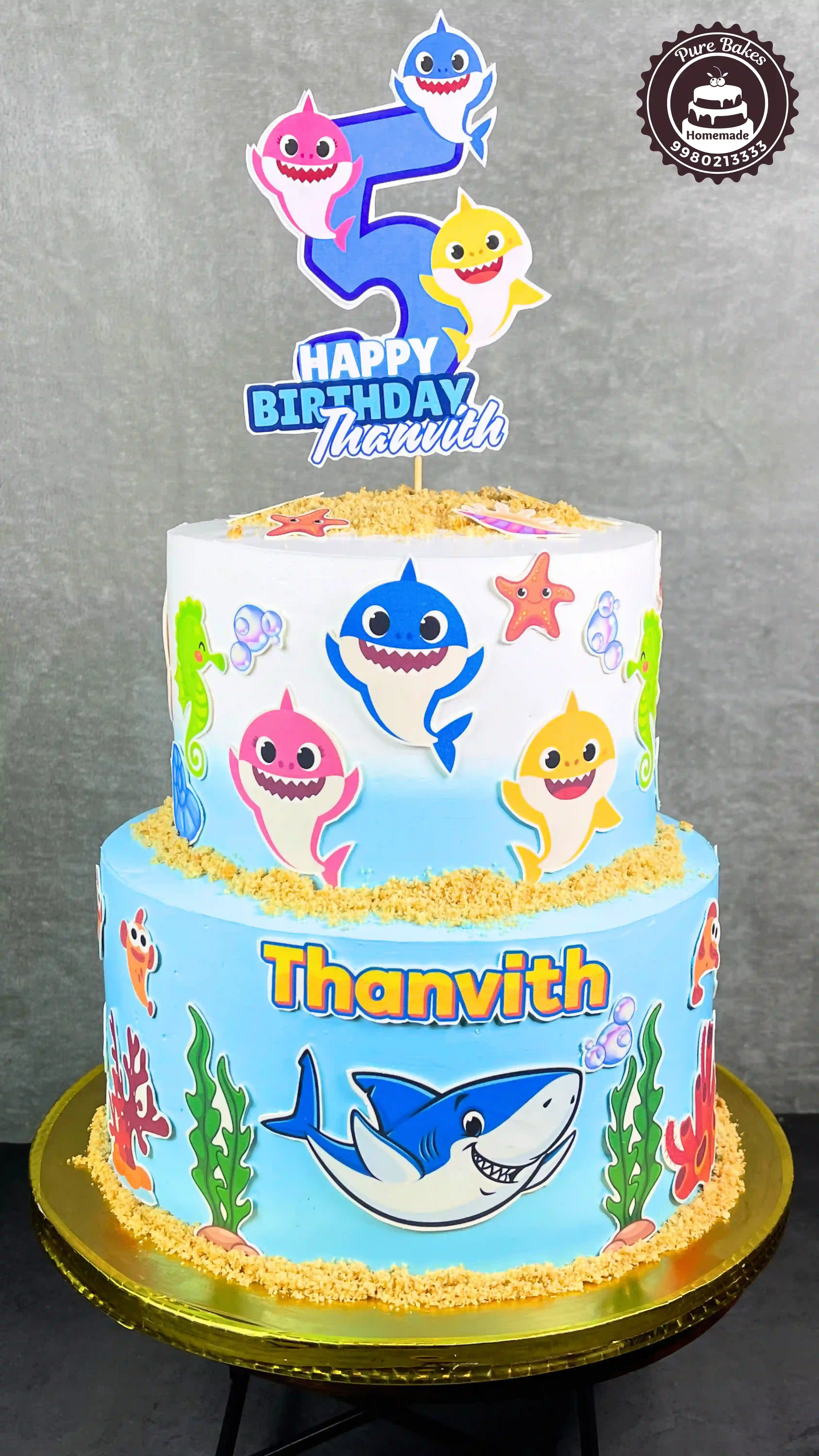 Customised birthday cake Hyderabad — Pure Bakes