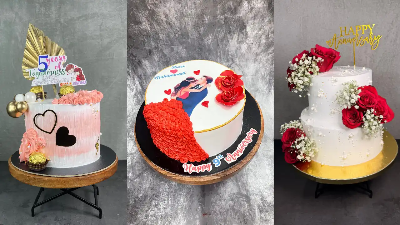 Anniversary Cakes in Hyderabad by Pure Bakes