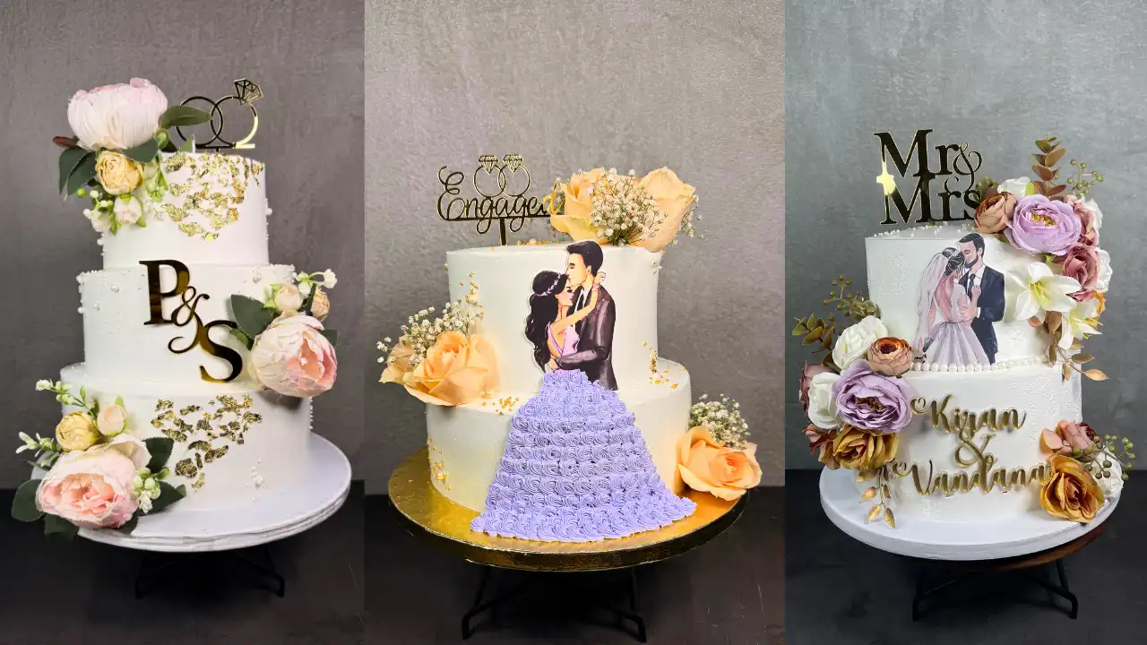 Engagement Cakes in Hyderabad by Pure Bakes